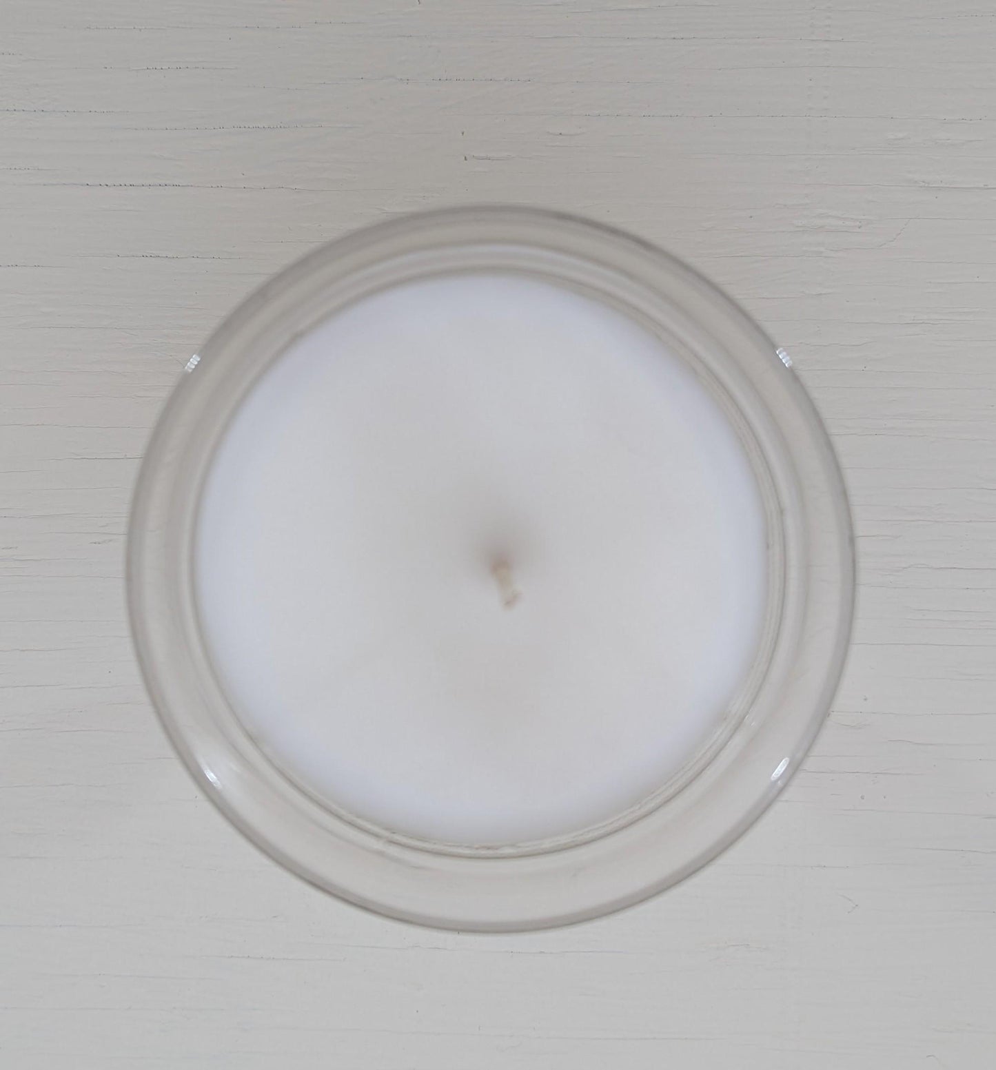 Lemon Blossom Vintage Glass Candle – Coco-Soy Wax, Wildflower Seed Dust Cover, Eco-Friendly Gift, 4oz