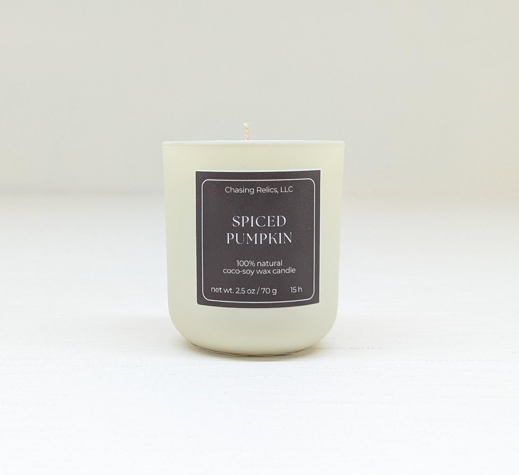 Spiced Pumpkin Candle | Fall Scented Coco-Soy Candle | Natural Pumpkin Spice Candle | Autumn Home Decor | Handmade Gift