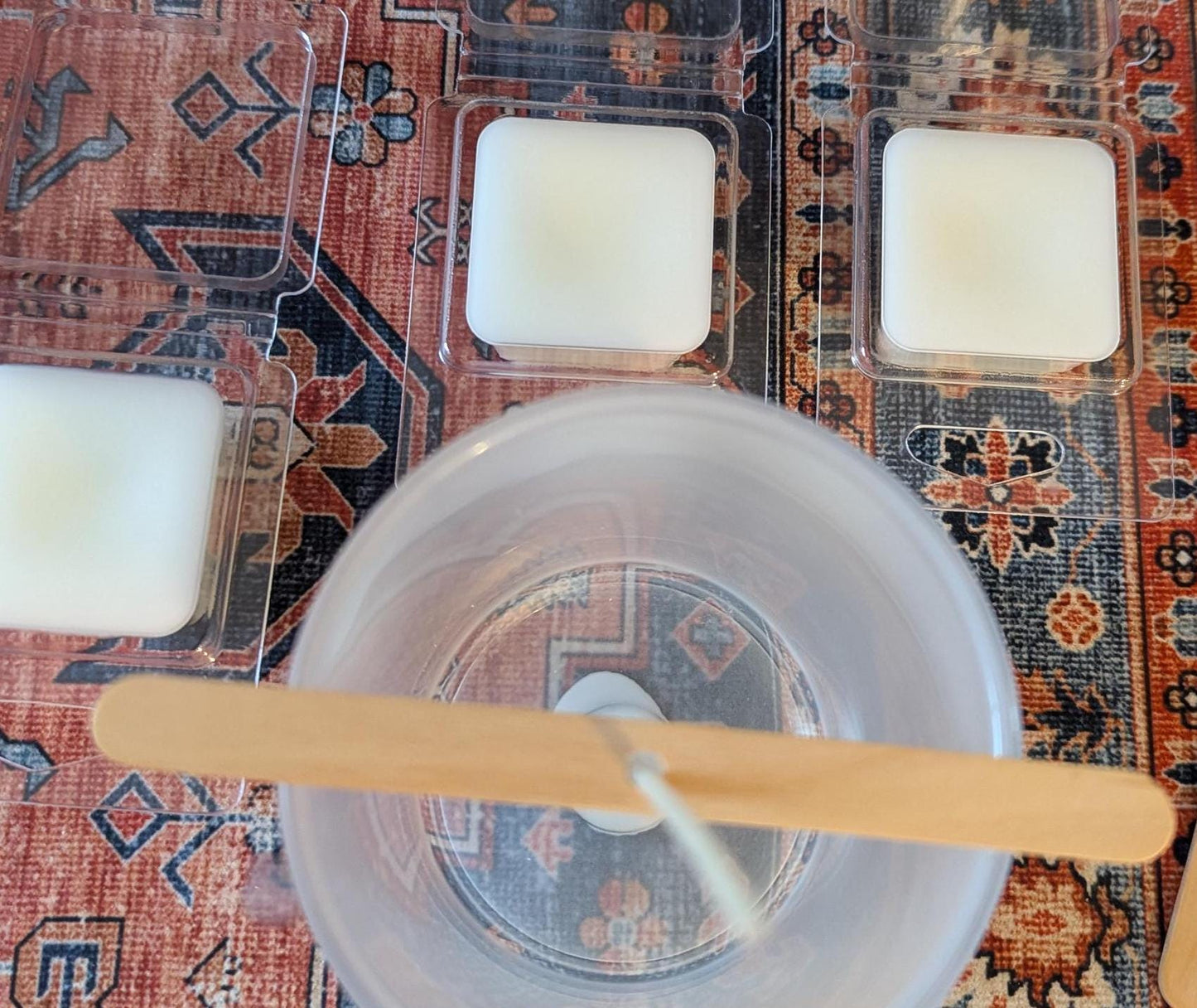 Clean Shave Wax Melt, Natural Coco-Soy Blend, Sample Size 1 oz Tart for Warmer