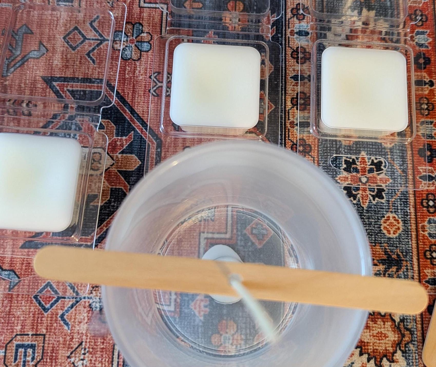 Clean Shave Wax Melt, Natural Coco-Soy Blend, Sample Size 1 oz Tart for Warmer