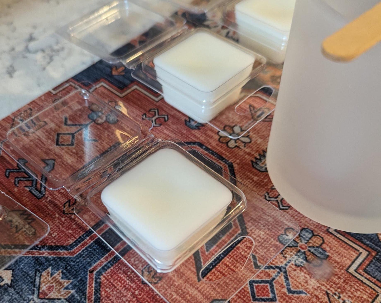 Clean Shave Wax Melt, Natural Coco-Soy Blend, Sample Size 1 oz Tart for Warmer