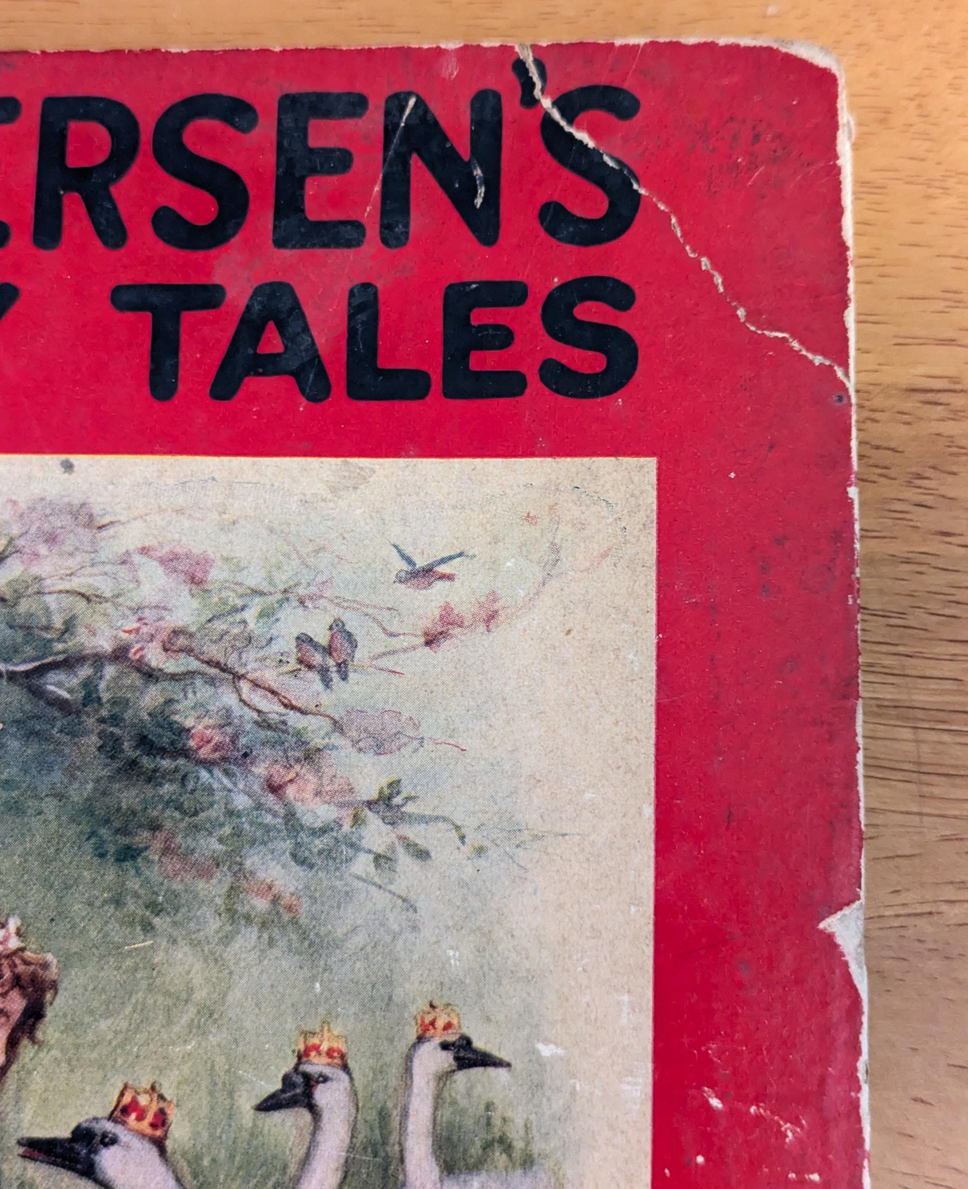 1922 Andersen's Fairy Tales | Antique Illustrated Storybook, Saalfield Edition