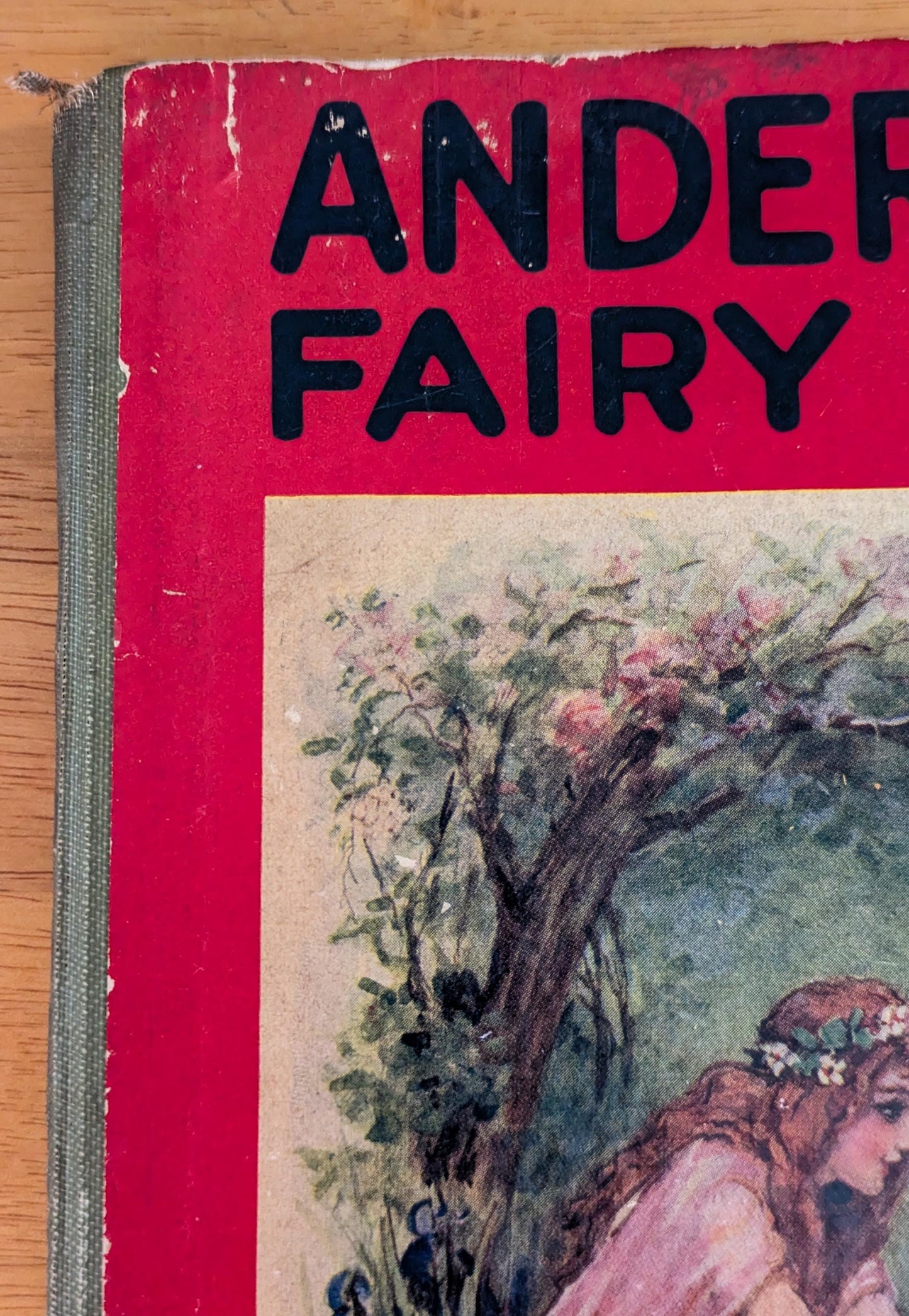 1922 Andersen's Fairy Tales | Antique Illustrated Storybook, Saalfield Edition