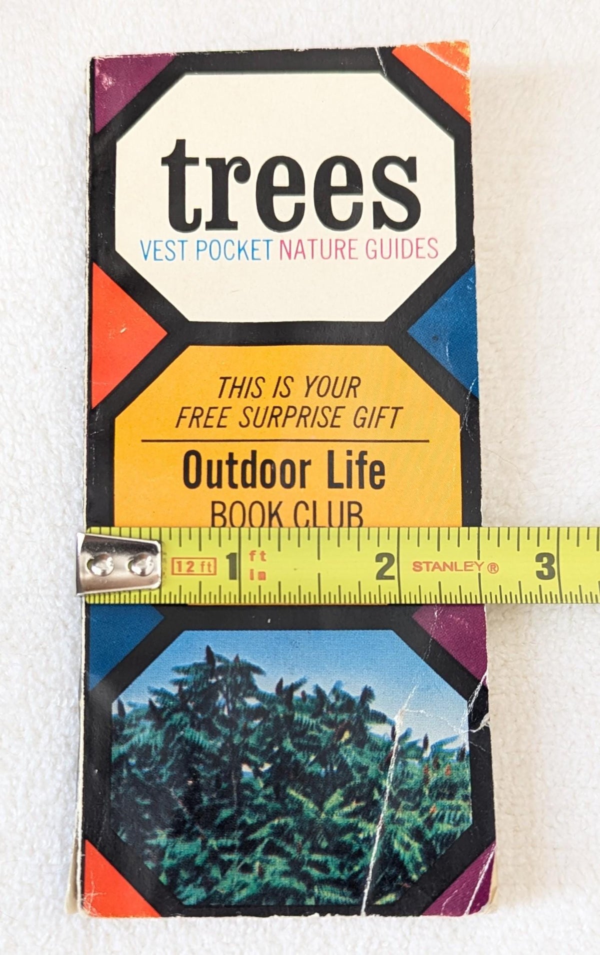 Vintage 1963 Pocket Tree Guide Book | Outdoor Life Book Club Nature Ephemera