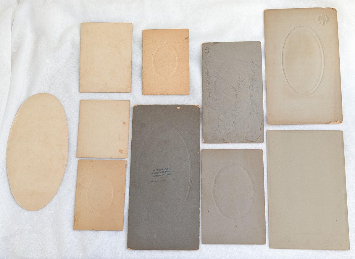 Antique Women Portrait Photos | Victorian Edwardian Cabinet Cards, Ephemera Lot